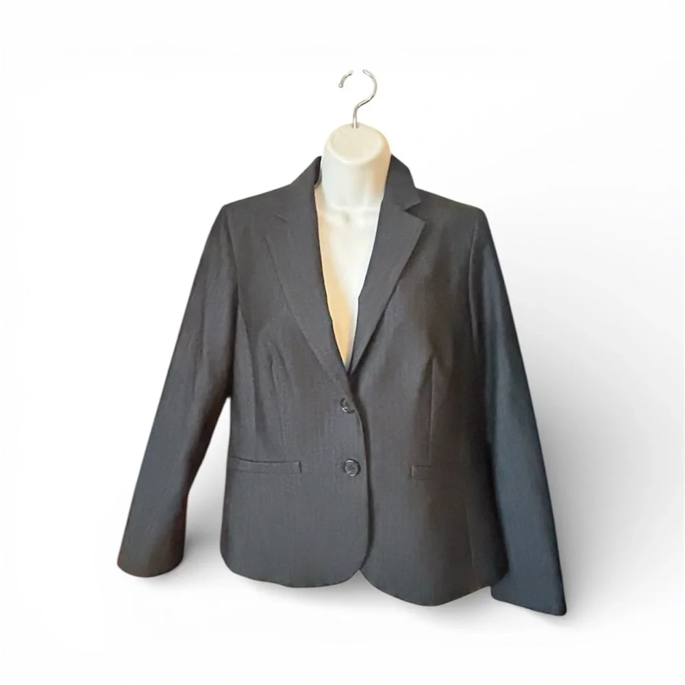 Jones New York Stretch Classic Black Women's Blazer, Sz 10 🔥